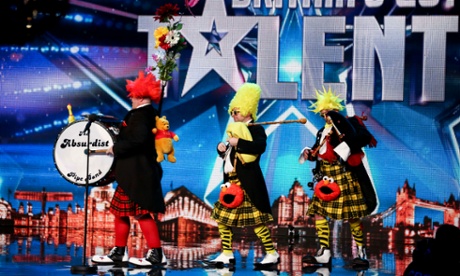 The Absurdist Pipe Band on Britain's Got Talent