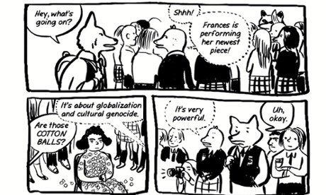 Wild posturing: an extract from Jillian Tamaki's SuperMutant Magic Academy