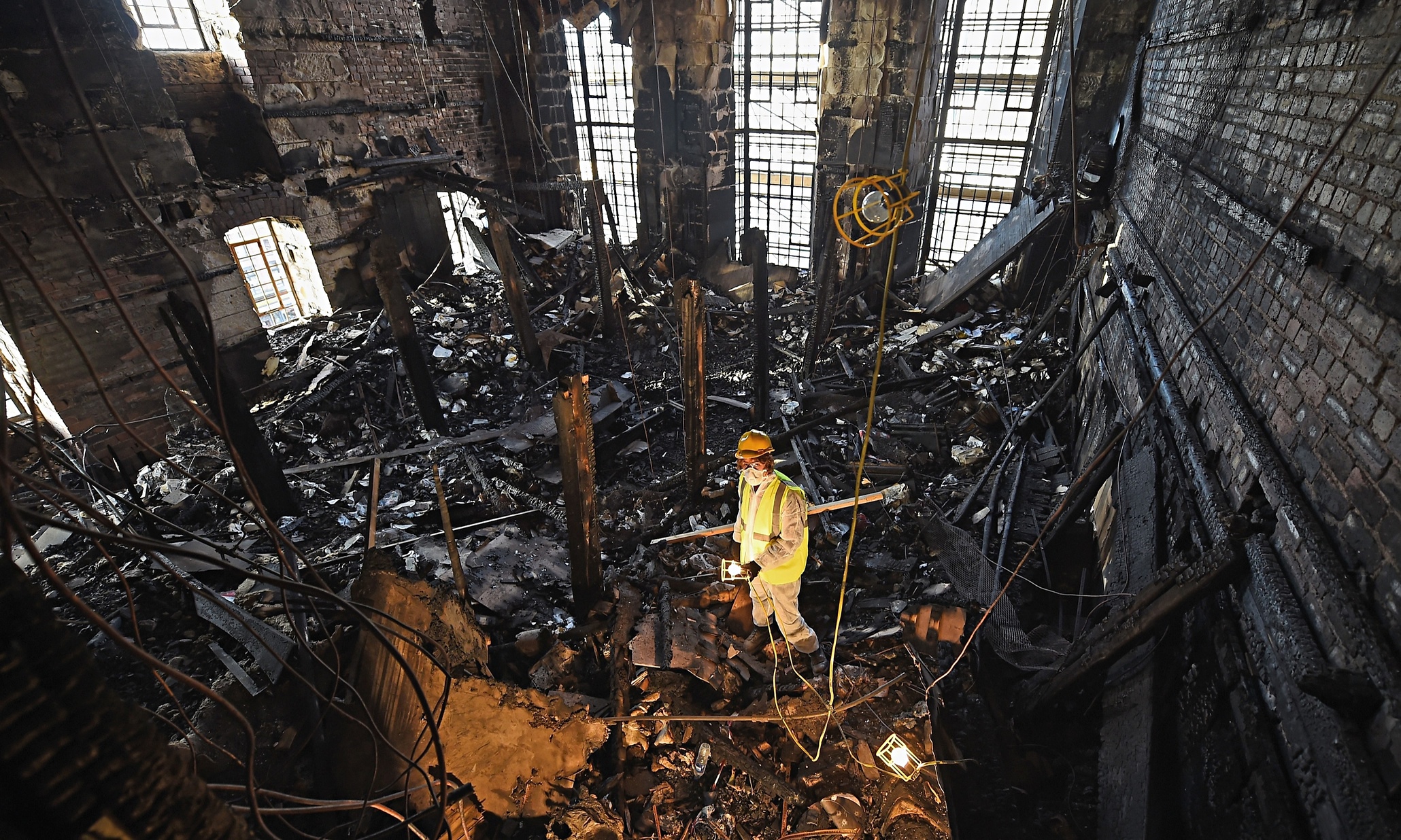Things we found in the fire Glasgow School of Art's restoration brings