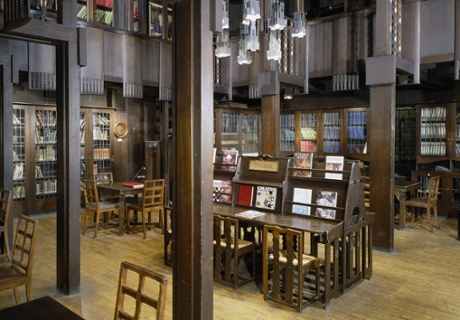 As it was … the Library, Glasgow School of Art, Scotland.