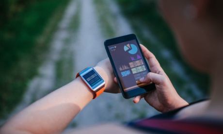 Woman using a smartphone