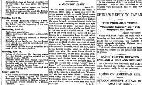 The Manchester Guardian, 1 May 1915.