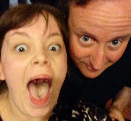 David Cameron selfie