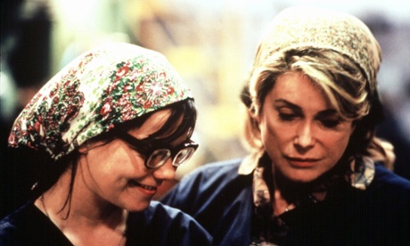 Björk, with Catherine Deneuve, in Dancer in the Dark