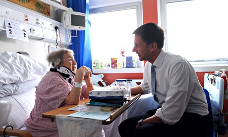 Jeremy Hunt Kings College Hospital visit
