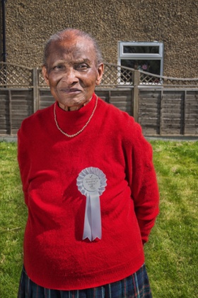 Clivia Philbin, a voting champion at a care home in Oxford, says: ‘It’s about giving people the choice if they still want to.’
