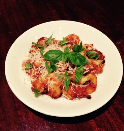 Amy Kerr's roasted tomato pinocchi.