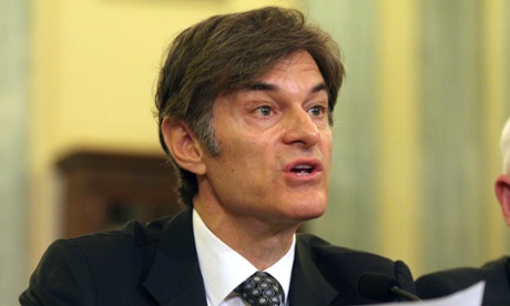 Dr. Mehmet Oz, vice chairman and professor of surgery, Columbia University College of Physicians and Surgeons, testifies on Capitol Hill in Washington.