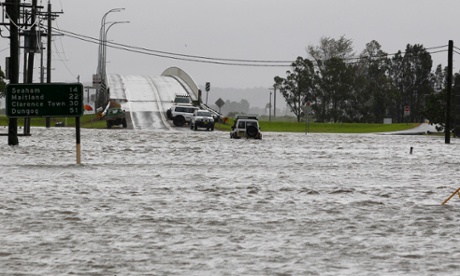 Flooding near Raymond Terrace