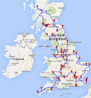 The tour of Britain. 