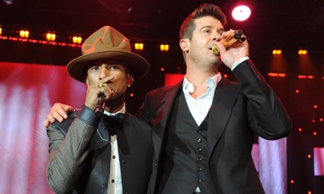 Pharrell Williams and Robin Thicke
