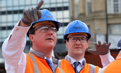 David Cameron (left) and George Osborne want to build a northern powerhouse to rival London.