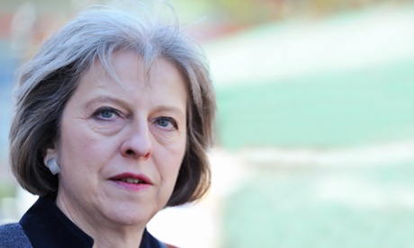 Theresa May.