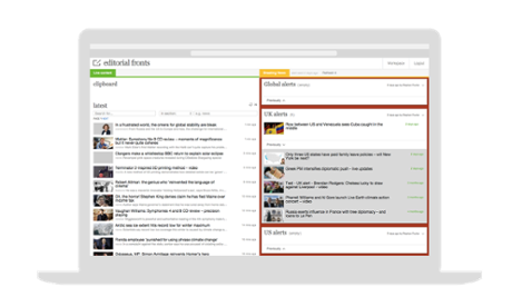Editorial tool used to send breaking news alerts to the Guardian site.