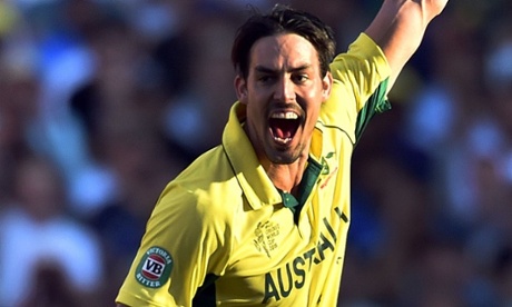 Mitchell Johnson is doing his thing for Kings XI Punjab.