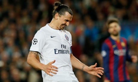 Zlatan doesn't like that.