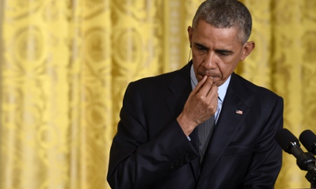 The Obama administration denies that the president is wading into the looming contest between Marco Rubio and Jeb Bush for the Republican nomination.