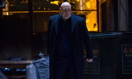 Wilson Fisk played by Vincent D'Onofrio.