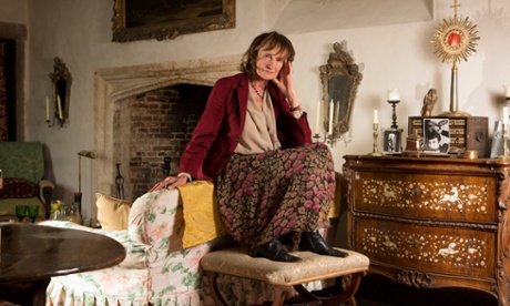 Amanda Feilding in her home