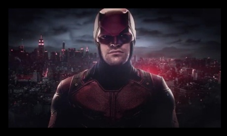 The man without cheer? Charlie Cox as Daredevil.