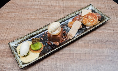 Something sweet: the dessert sharing plate.