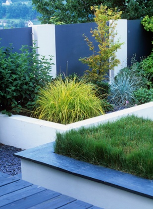 Raised beds by Polly Hamilton.