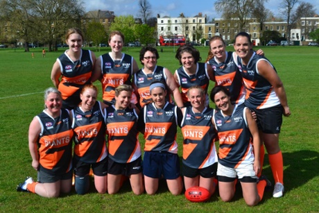 The South East London Giants women's team