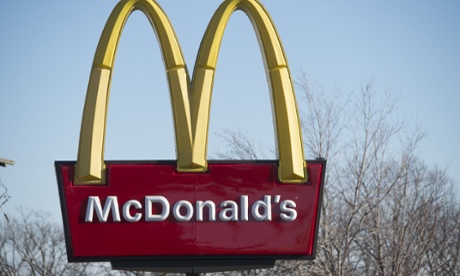 McDonald's sales slip in first quarter.