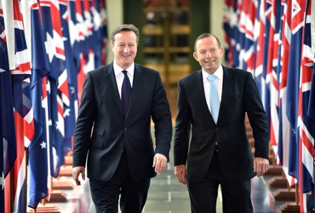 David Cameron and Tony Abbott