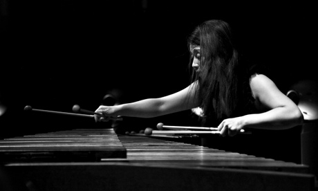 Japanese percussionist Kuniko