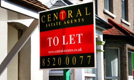 An estate agent's to Let Sign outside a house in Walthamstow, London