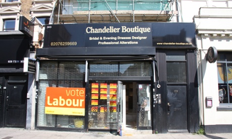 Labour supporters, Kilburn high Road