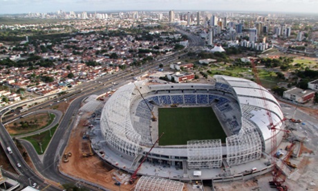 Arena Das Dunas stadium in Brazil