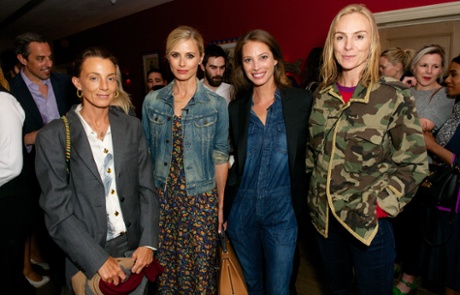 Phoebe Philo, Laura Bailey, Christy Turlington Burns