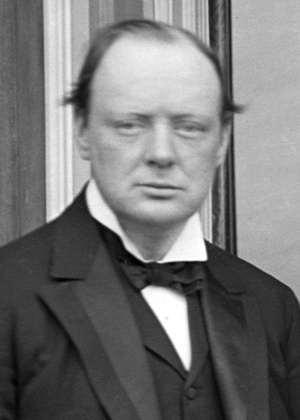 First Lord of the Admiralty, Winston Churchill.