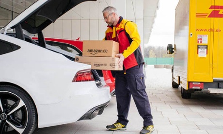 Amazon boot deliveries