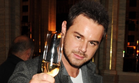EastEnders' Danny Dyer, definitely not drinking the BBC's potato vodka