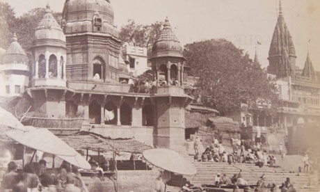 Benares, India, in 1889. Christopher Bayly focused much of his work on the city during the 18th and 19th centuries. Jardine Collection/Centre of South Asian Studies, Cambridge