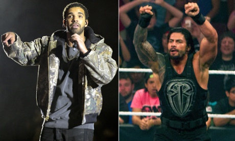 Drake and Roman Reigns