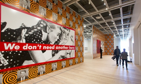 Barbara Kruger's Untitled (We Don't Need Another Hero)