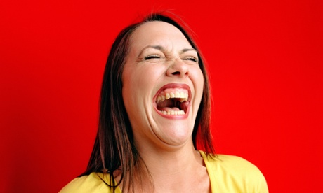 Laughing woman.