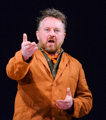 Joe Caffrey as Claxton in Light Shining In Buckinghamshire.