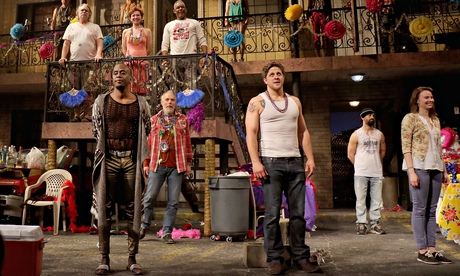 'Anthropology disguised as drama' … Airline Highway at the Samuel J Friedman theatre on Broadway, Ne