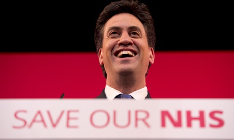 Ed Miliband addresses an audience during a campaigning visit to Leeds. Pollsters now believe the Labour leader is best positioned in the polls to become prime minister.