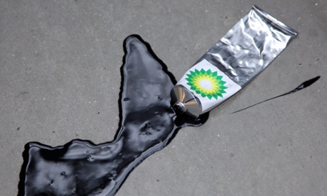 Liberate Tate protest against BP sponsorship, Tate Modern. 