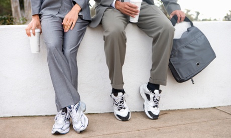 Tread carefully with trainers.