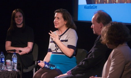 Author and Guardian columnist Hadley Freeman on the Guardian Film Show Live panel