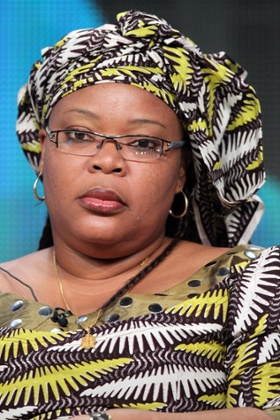 Liberian activist Leymah Gbowee, who is attending the conference.