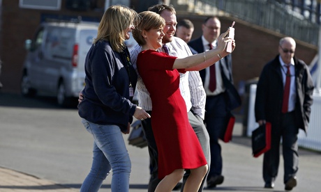 Scottish National party (SNP) leader Nicola Sturgeon