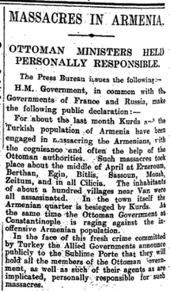 The Manchester Guardian, 24 May 1915.